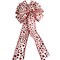 Valentine's Day Wired Wreath Bow - Bunches of Hearts product 1